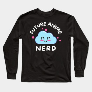 Future Anime Nerd Kids Kawaii Manga Fan Long Sleeve T-Shirt